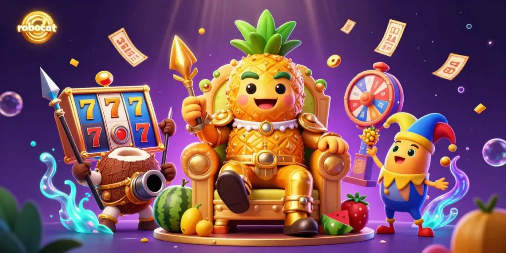 Experience explosive fun at robocat casino with charismatic characters and dynamic gambling elements surrounding them.
